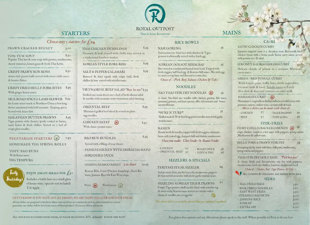 Menu_Royal Outpost Thai & Asian Restaurant Carlisle_Carlisle_image_2