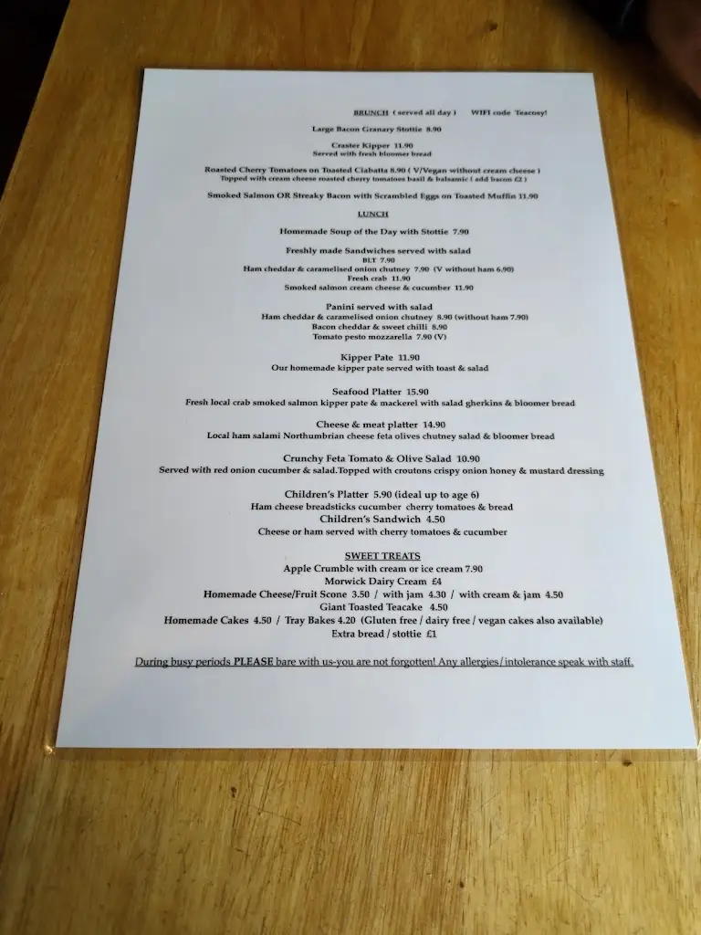 Menu_Bistro 23_Amble_image_1