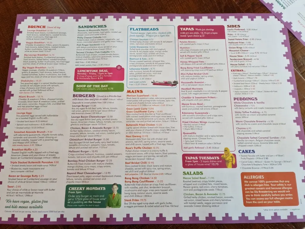 Menu_Bordo Lounge_Carlisle_image_1