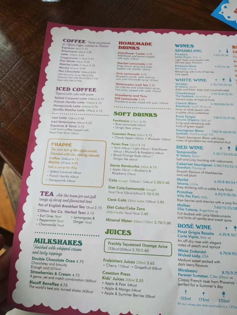 Menu_Bordo Lounge_Carlisle_image_2