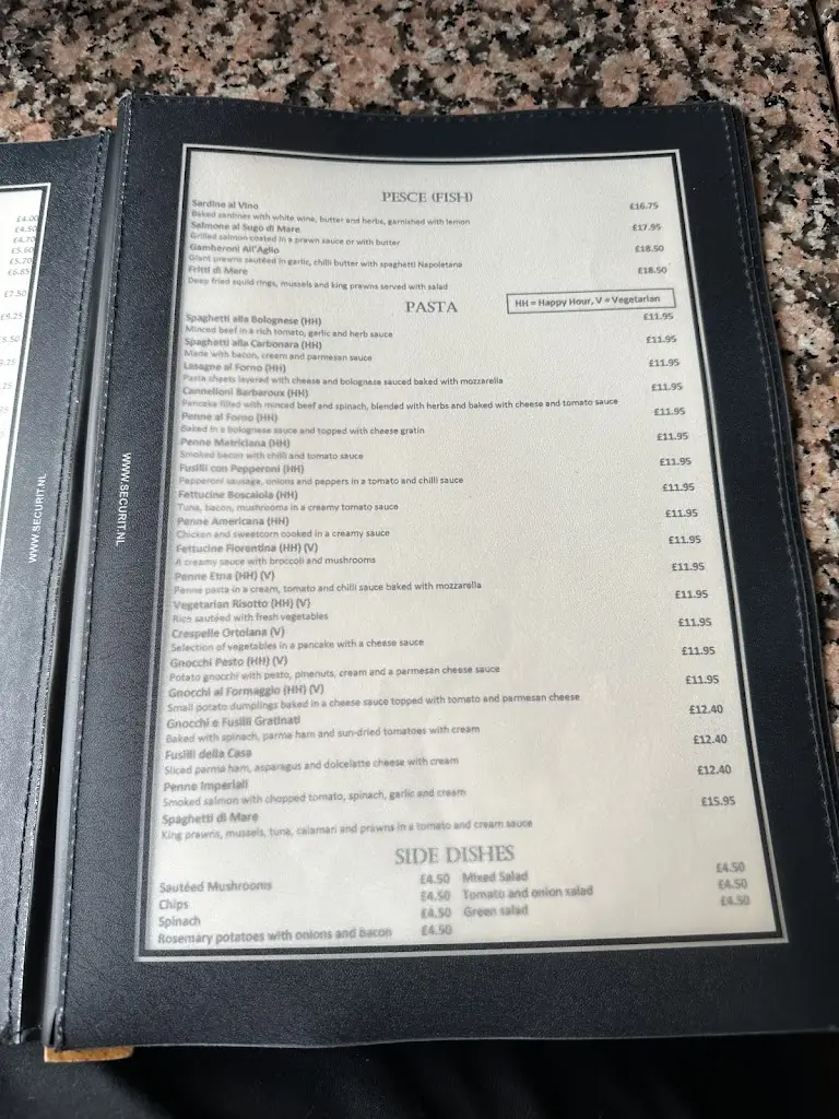 Menu_Franco's Italian Carlisle_Carlisle_image_2