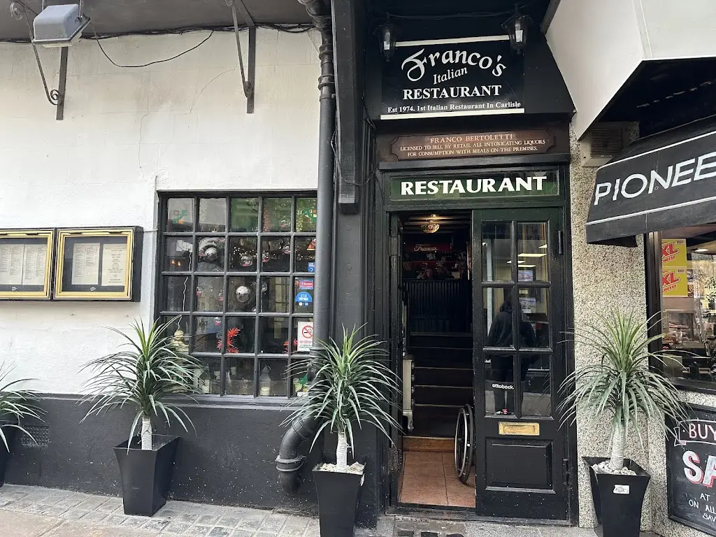 Franco's Italian Carlisle restaurant in Carlisle