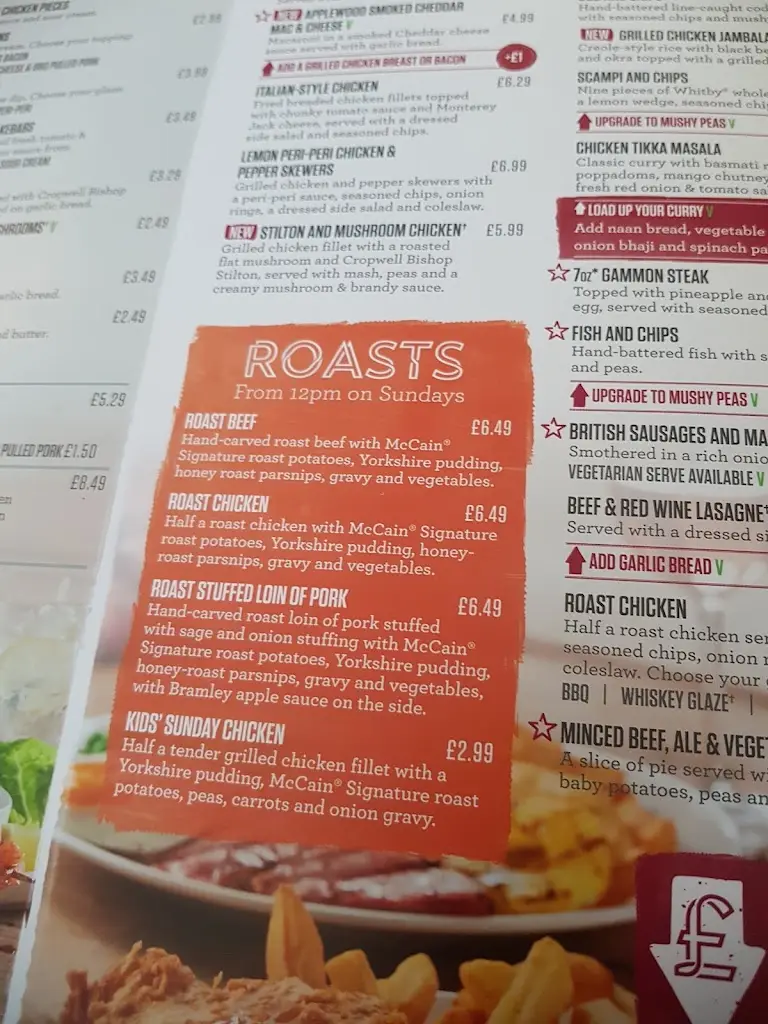 Menu_The Three Magpies Hotel_Catcliffe_image_1