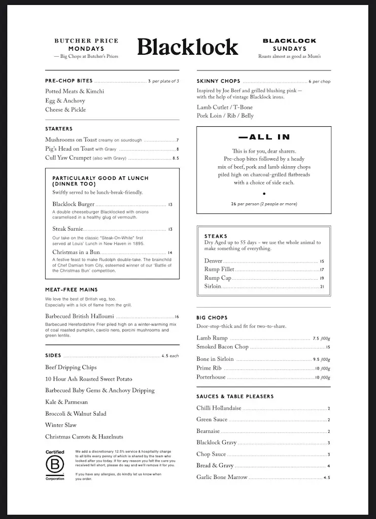 Menu_Blacklock Canary Wharf_Canary Wharf_image_1