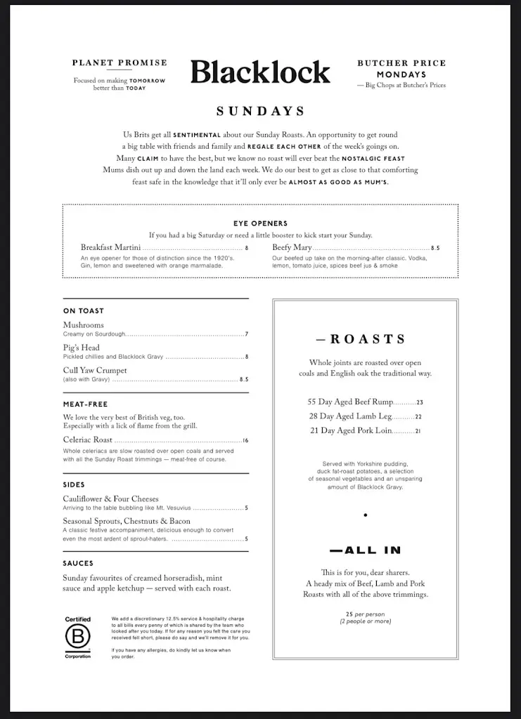 Menu_Blacklock Canary Wharf_Canary Wharf_image_2