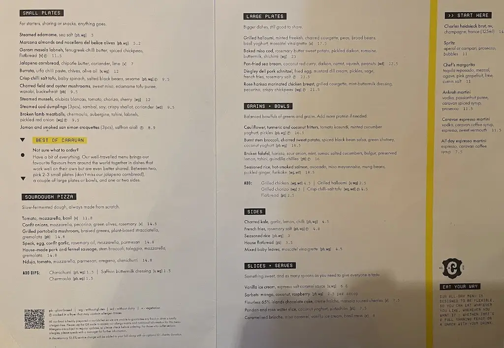 Menu_Caravan Canary Wharf Restaurant_Canary Wharf_immagine_2