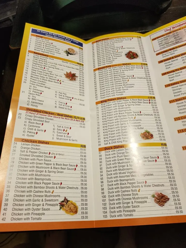 Menu_Golden Harbour Chinese Takeaway_Amble_image_2