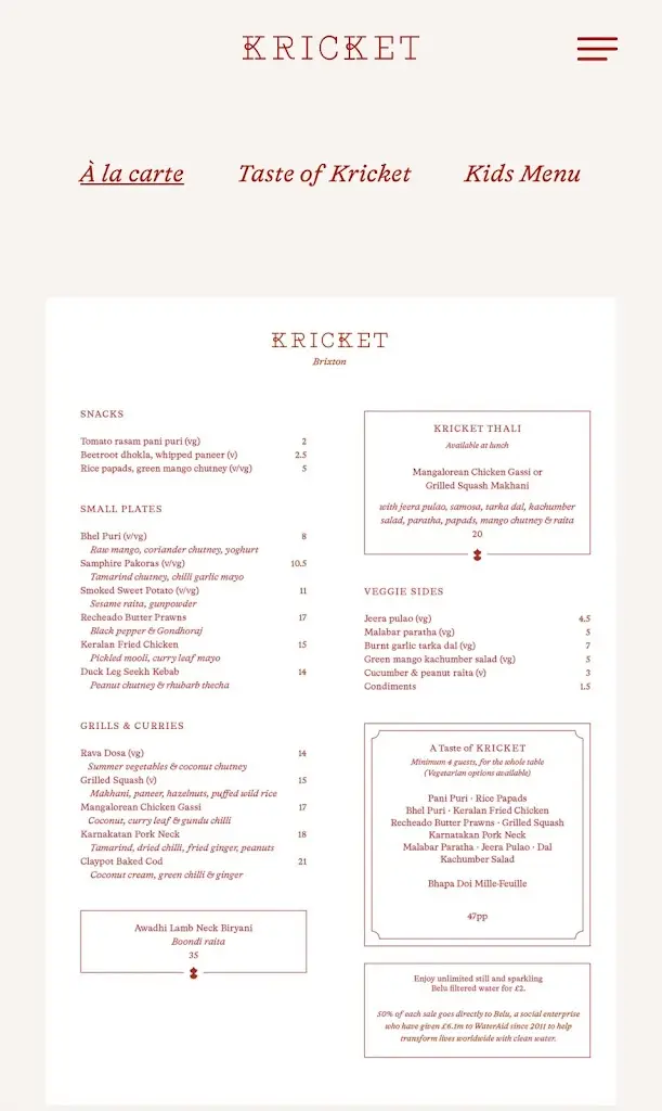 Menu_Kricket Canary Wharf Restaurant_Canary Wharf_image_2