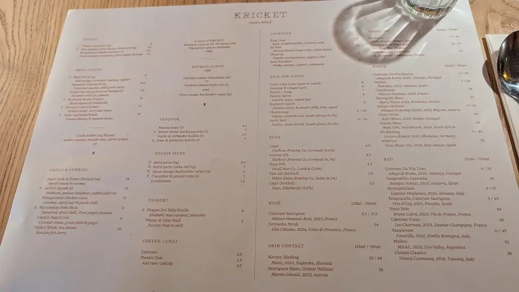 Menu_Kricket Canary Wharf Restaurant_Canary Wharf_image_3