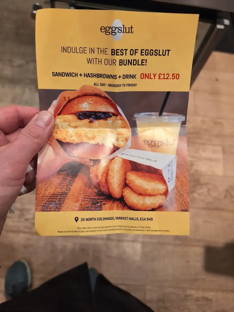 Menu_Eggslut Canary Wharf_Canary Wharf_image_4