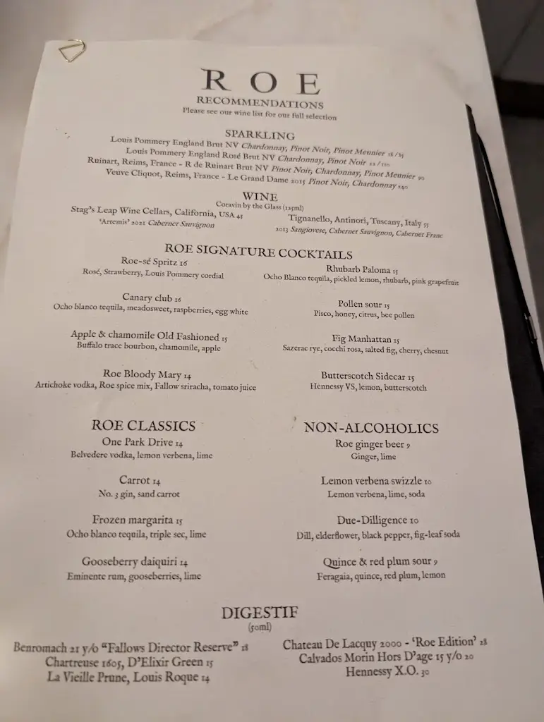 Menu_Roe - Canary Wharf_Canary Wharf_image_2