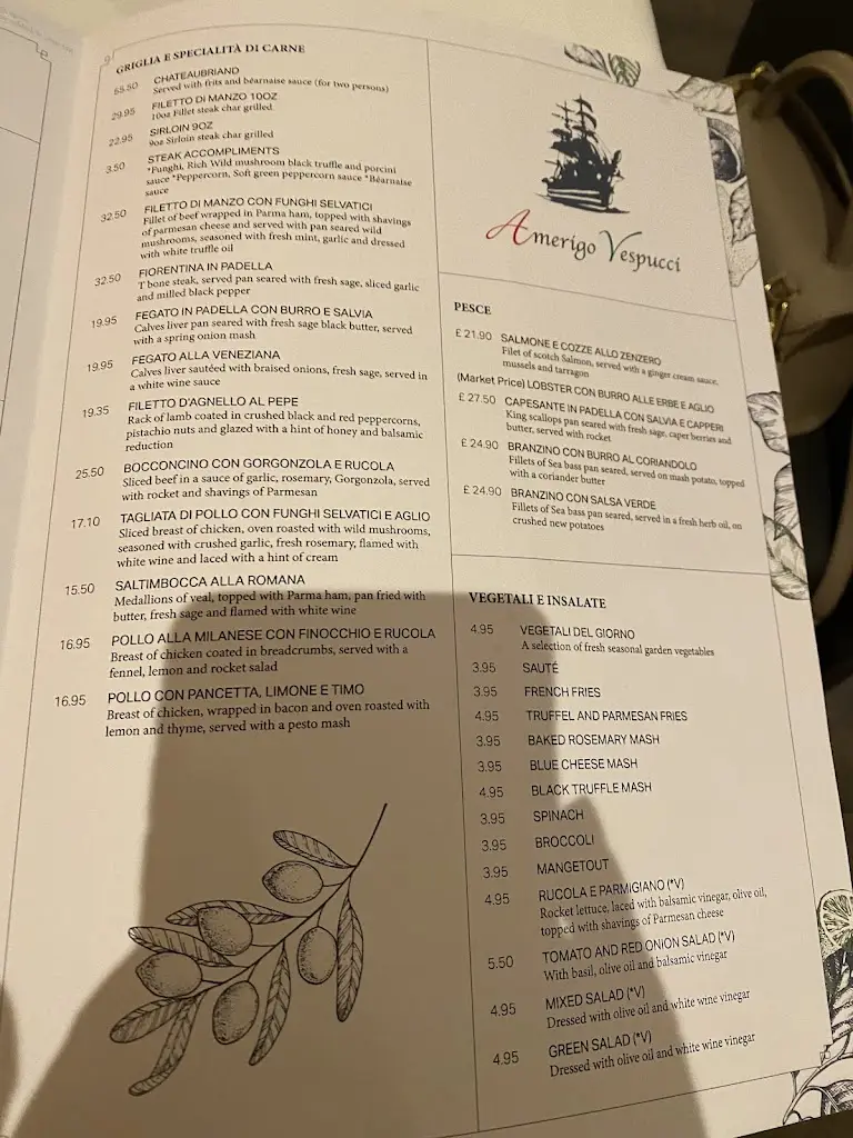 Menu_Amerigo Vespucci_Canary Wharf_image_4