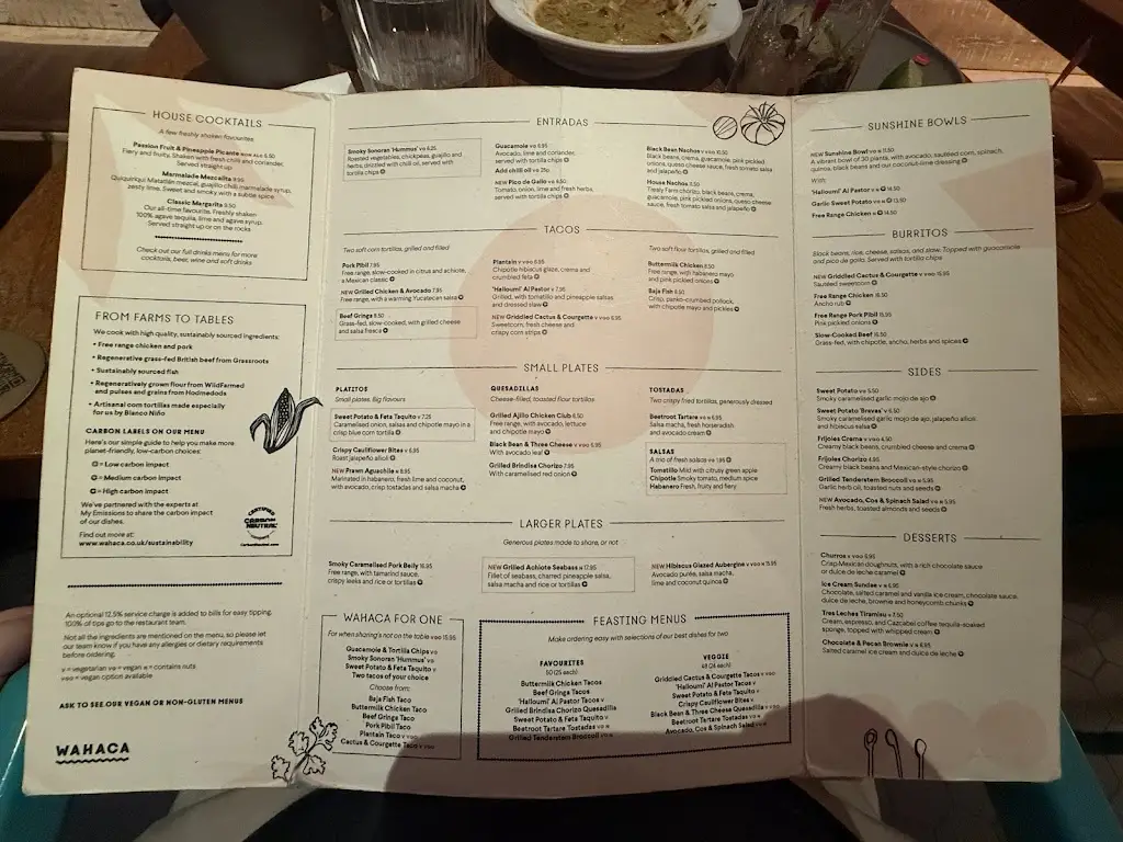 Menu_Wahaca Canary Wharf_Canary Wharf_image_1