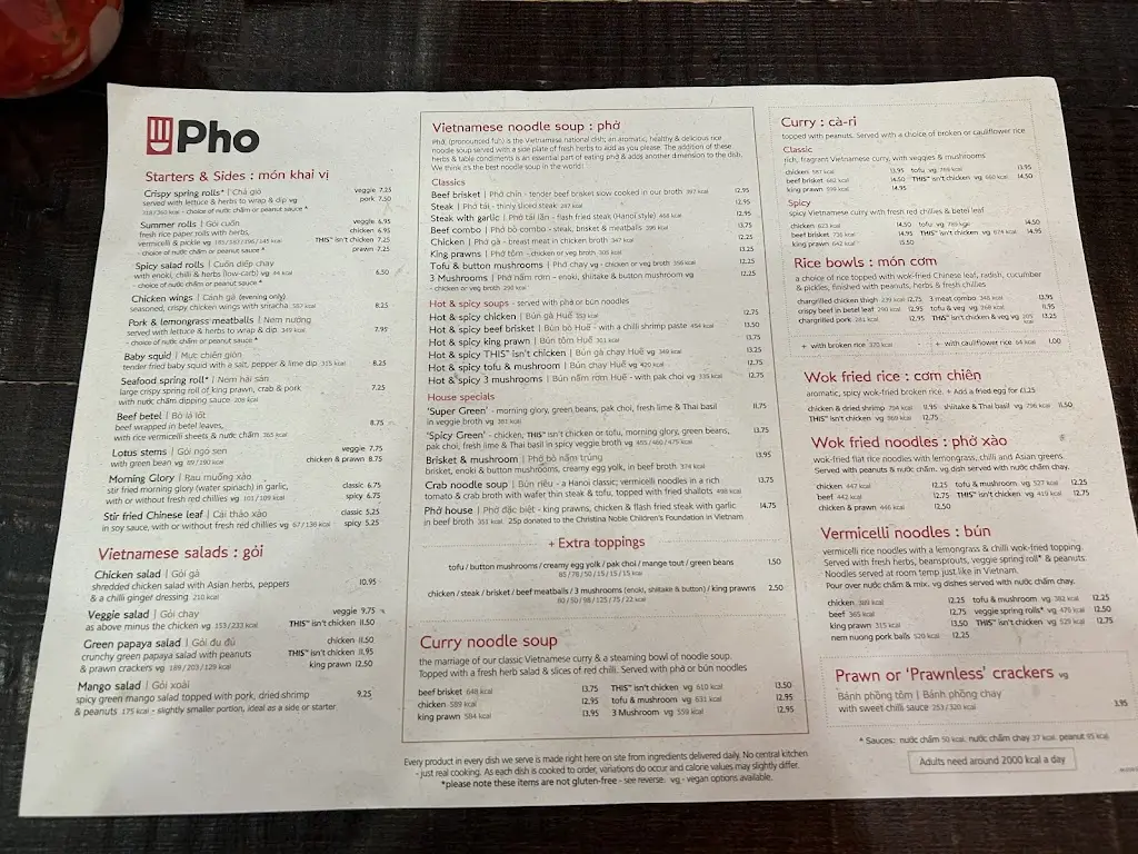 Menu_Pho Canary Wharf_Canary Wharf_image_1
