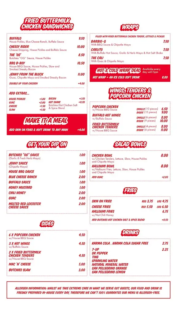 Menu_Butchies Canary Wharf_Canary Wharf_image_1