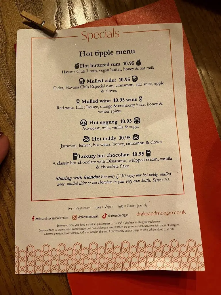 Menu_The Sipping Room_Canary Wharf_immagine_4