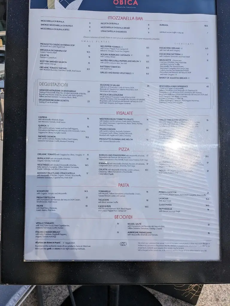 Menu_Obicà Mozzarella Bar_Canary Wharf_image_4