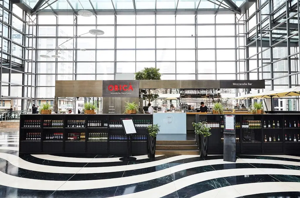 Obicà Mozzarella Bar restaurant in Canary Wharf