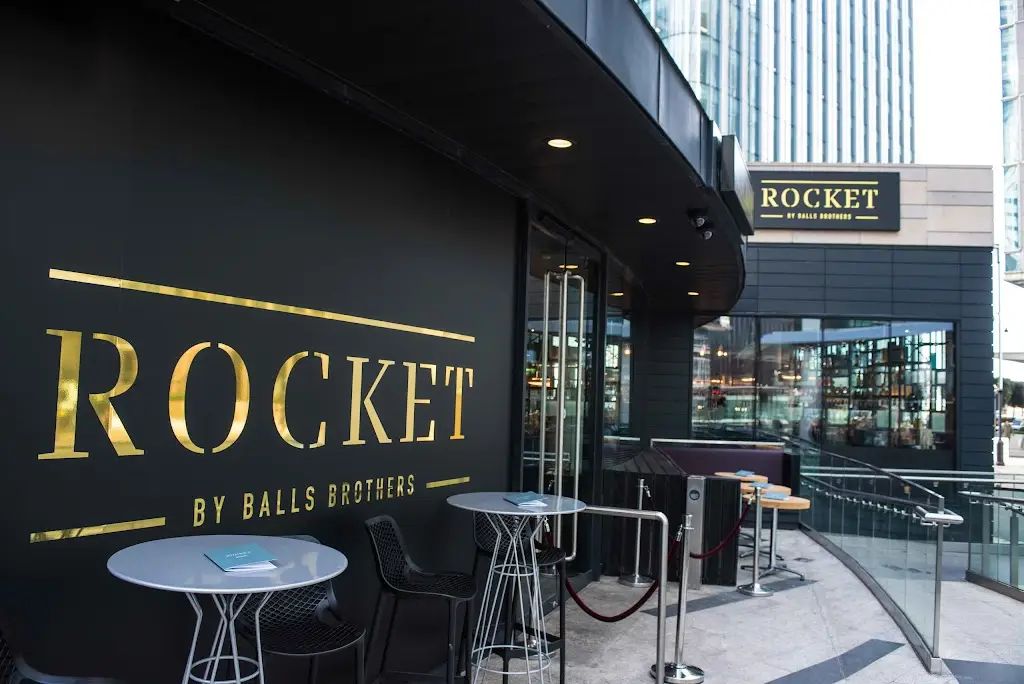 Rocket restaurant in Canary Wharf
