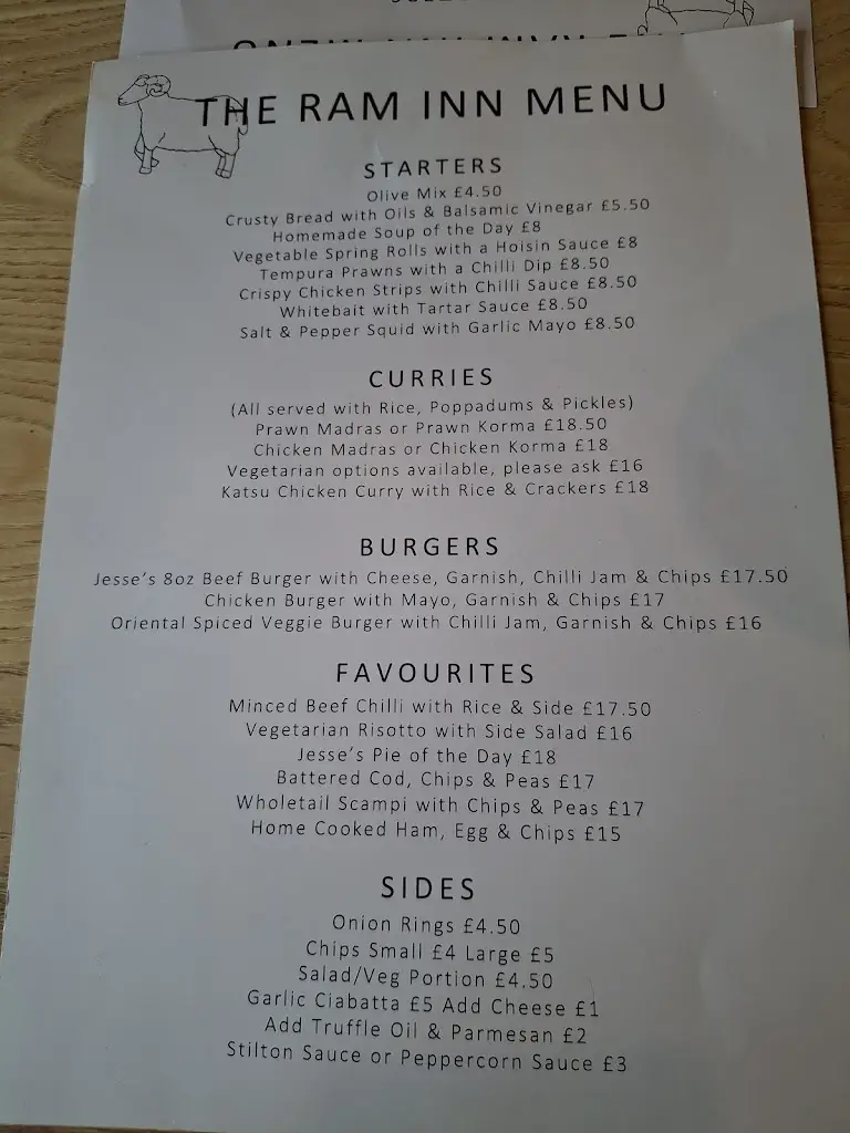 Menu_The Ram Inn_Chalford_image_4