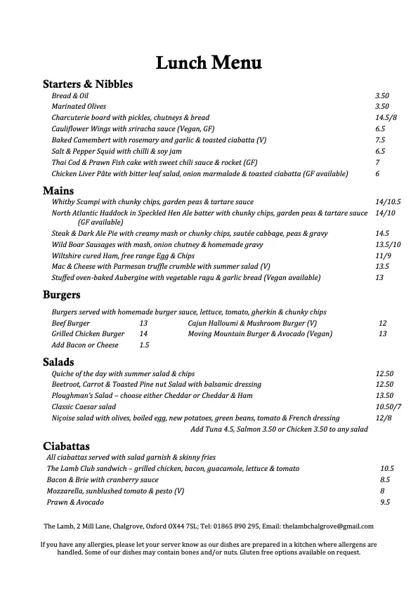 Menu_The Lamb Chalgrove_Chalgrove_image_4