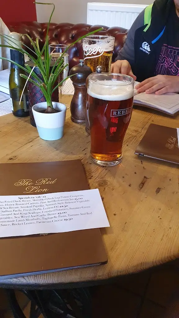 Menu_The Red Lion_Chalgrove_image_2