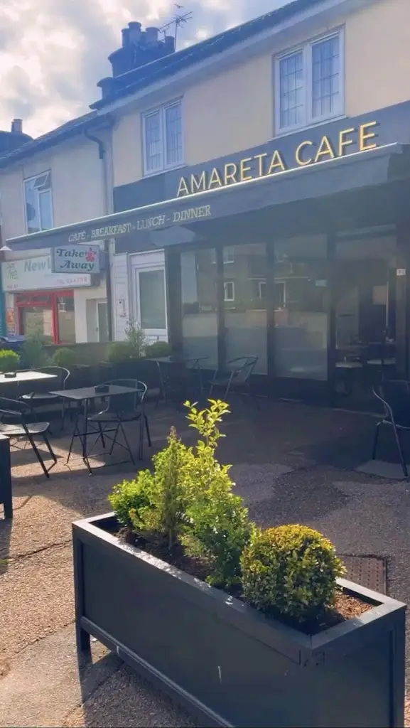 Amareta Cafe restaurant in Chadwell St Mary