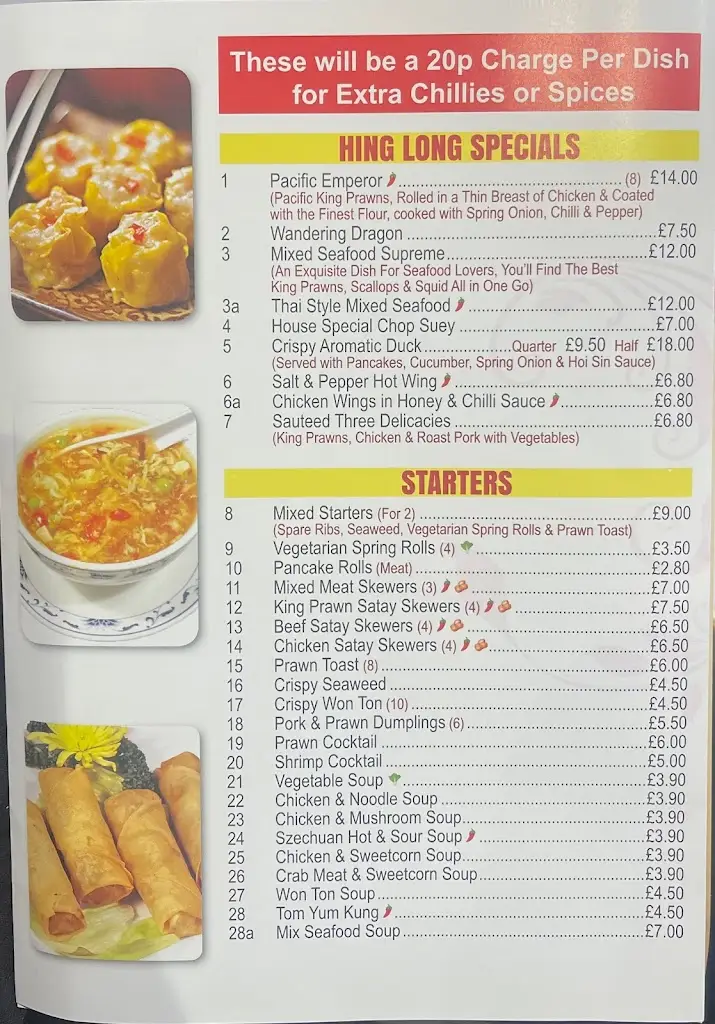 Menu_Hing Long_Chadwell St Mary_image_4
