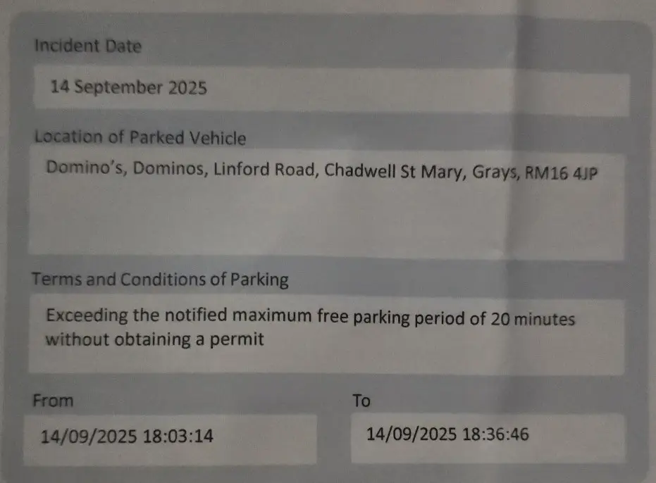 danut oros_Domino's Pizza - Chadwell St Mary_Chadwell St Mary_review