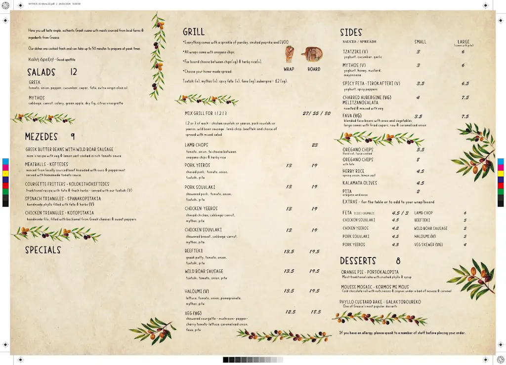 Menu_MYTHOS Chapel Allerton_Chapel Allerton_image_1