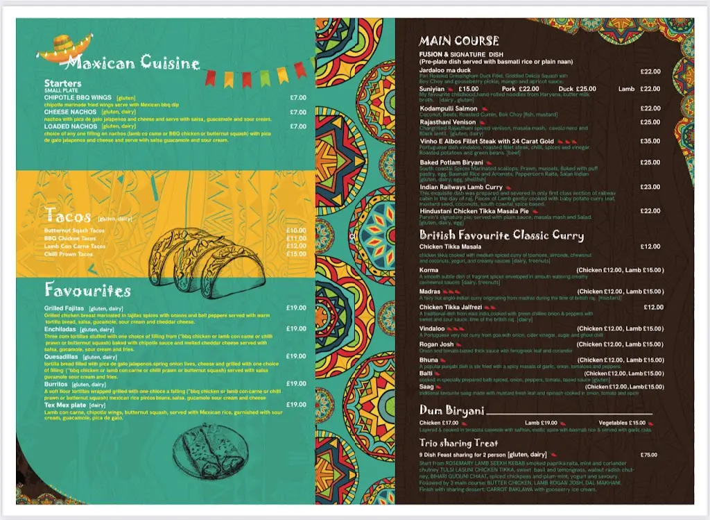 Menu_Soami's Trio By Parvin Kumar_Castleside_image_4