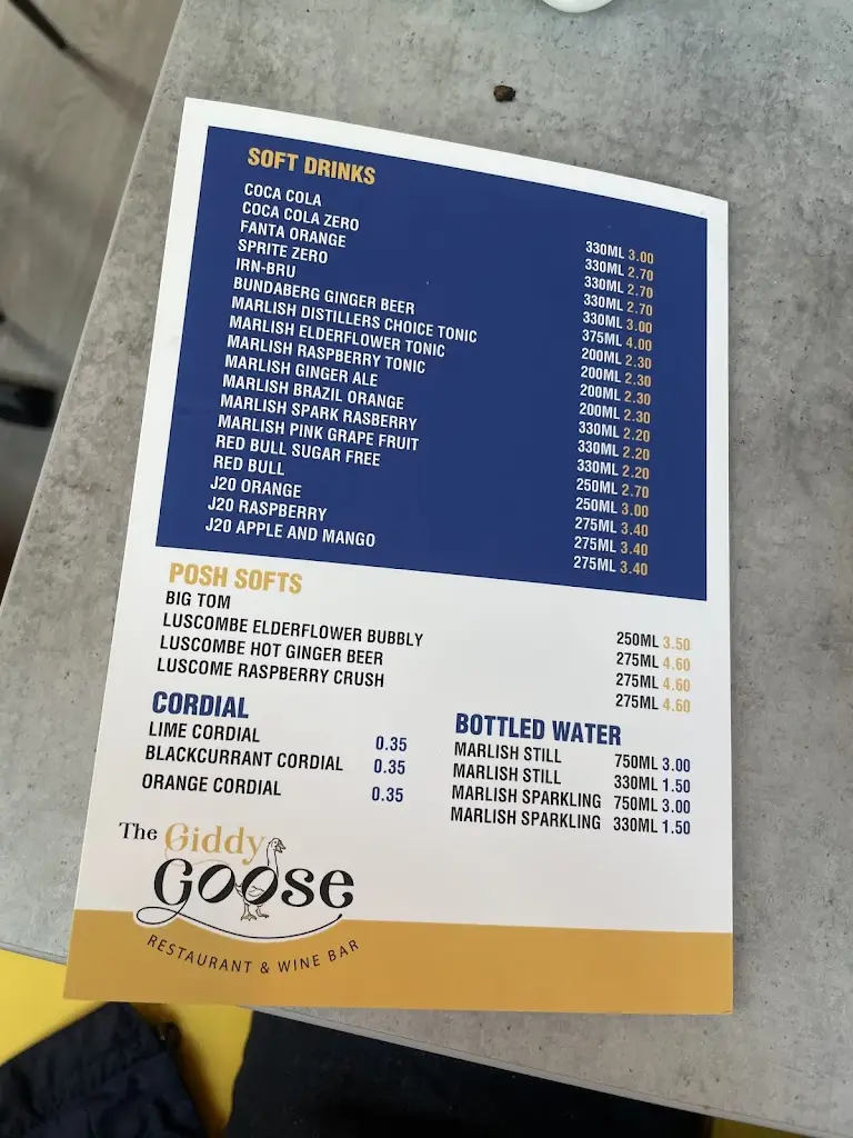 Menu_The Giddy Goose Restaurant & Wine Bar_Castleside_image_4