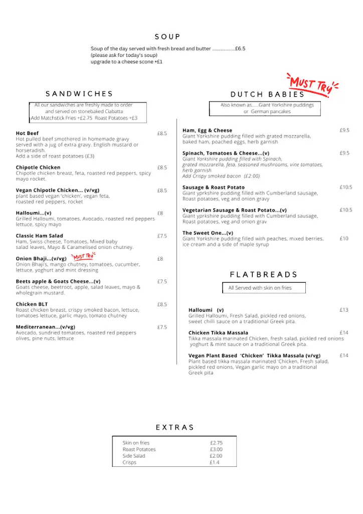 Menu_Together Lounge_Castleside_imagen_1