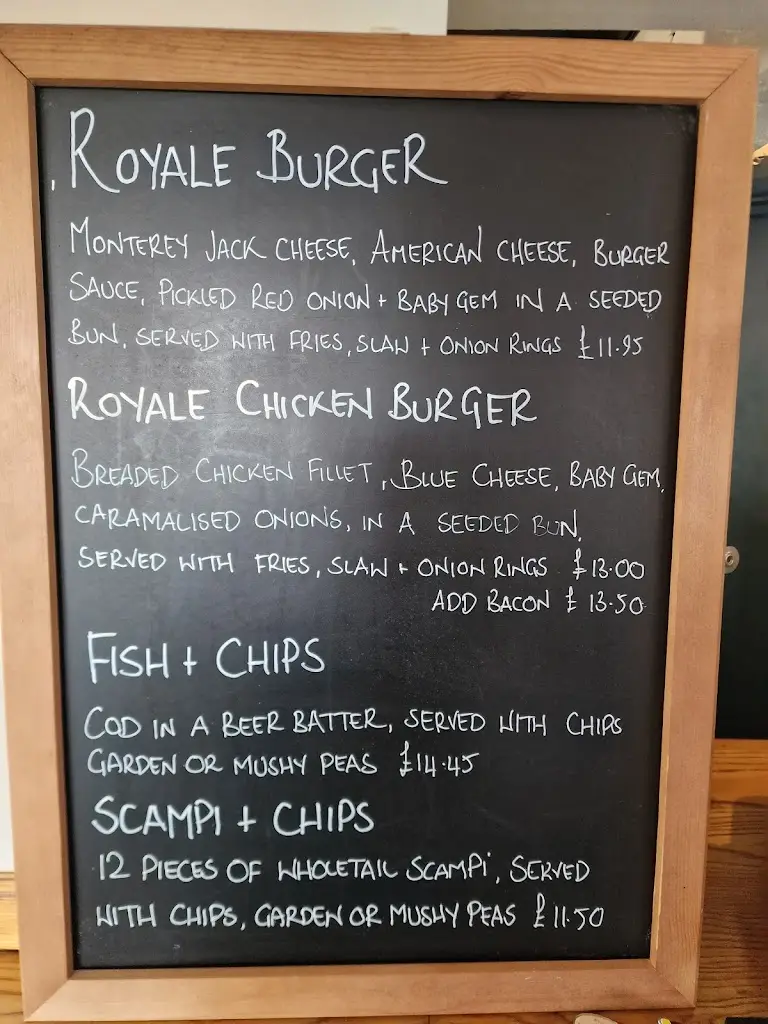 Menu_Crown Inn_Anstey_imagen_1