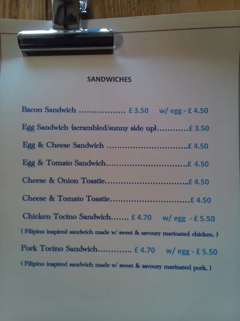 Menu_Christines kitchen_Castleside_image_1