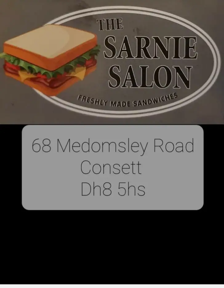 Sarnie Salon restaurant in Castleside