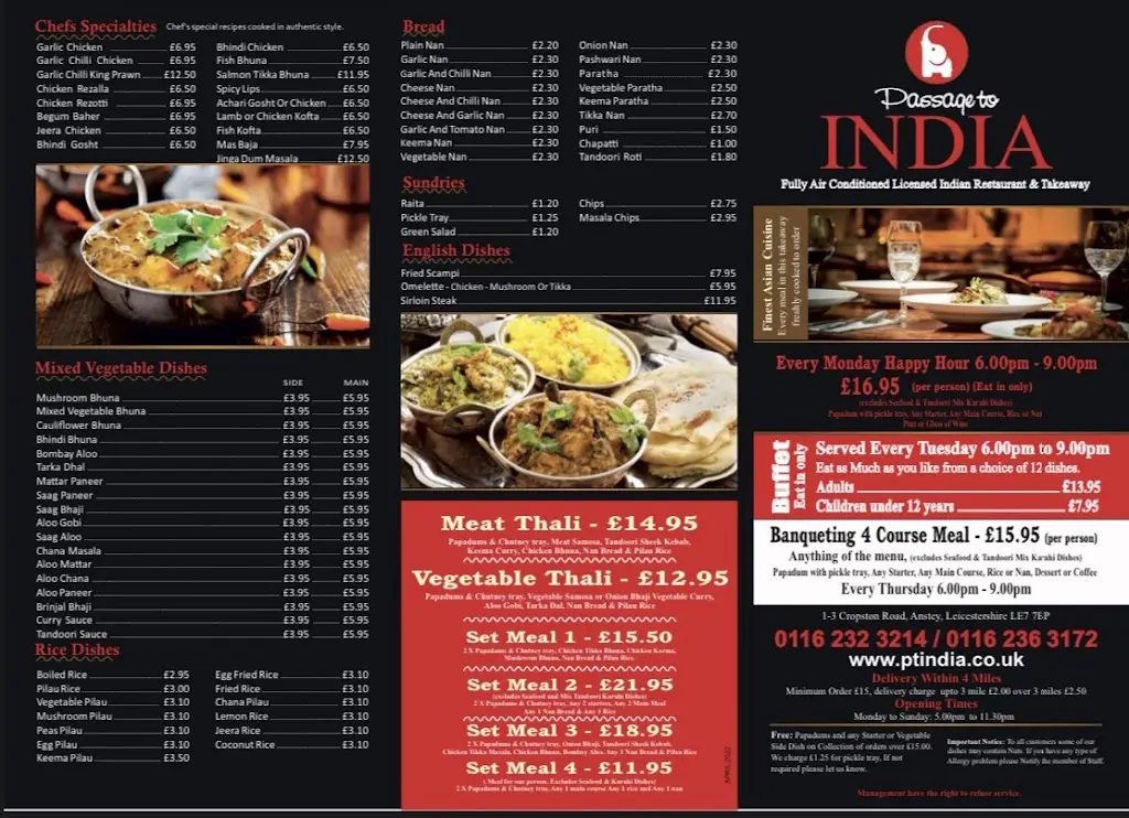 Menu_Passage to India_Anstey_image_4