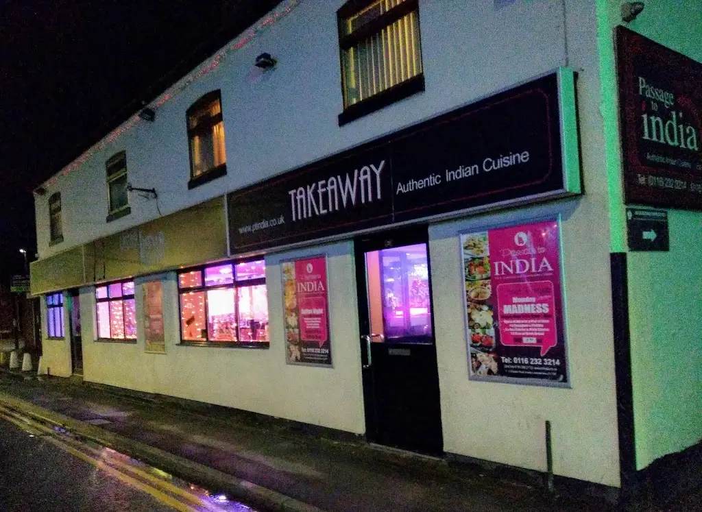 Passage to India restaurant in Anstey