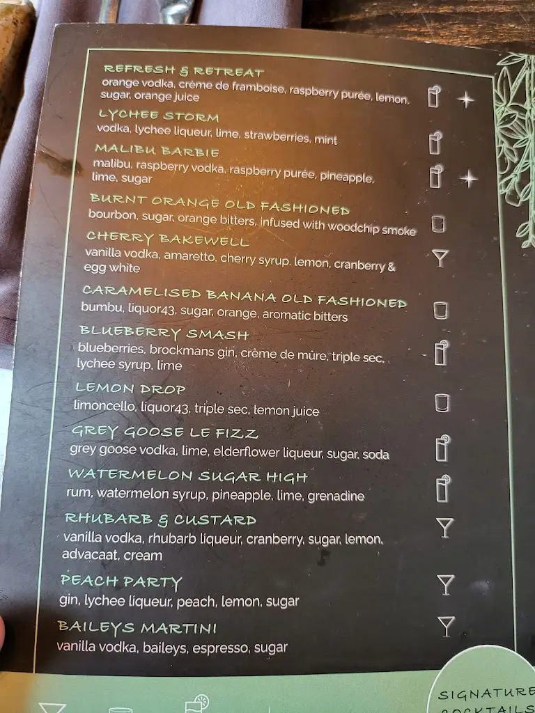 Menu_Retreat Adlington_Adlington_image_3