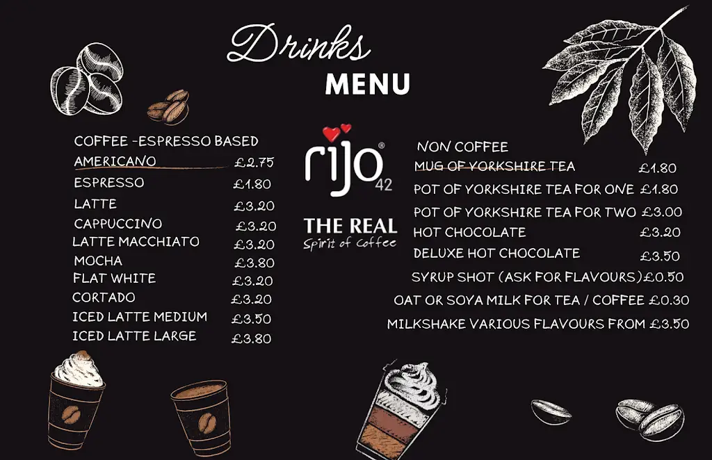 Menu_Louis Bar_Catterick Garrison_image_3