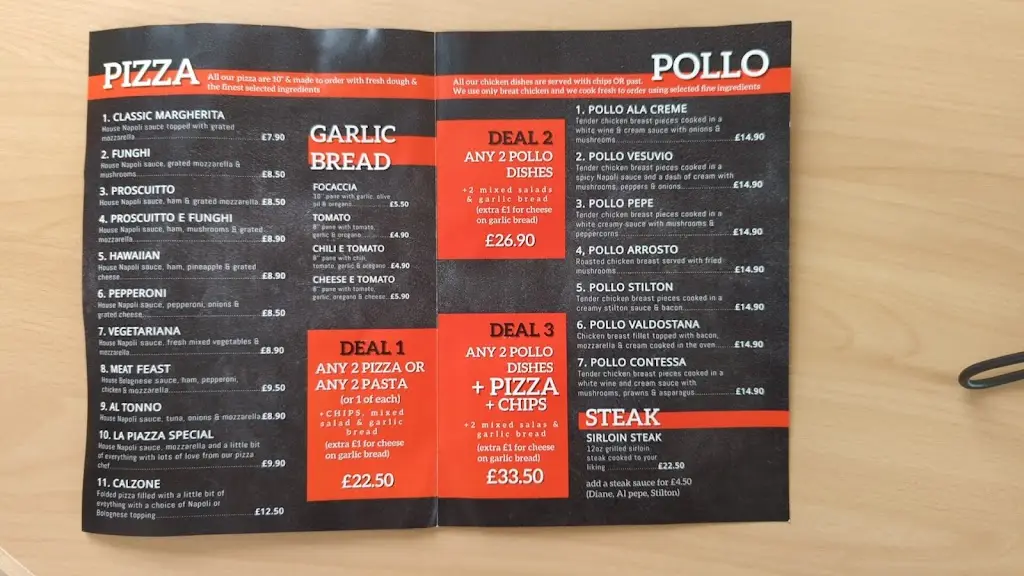 Menu_La Piazza Restaurant_Chapel Saint Leonards_image_3