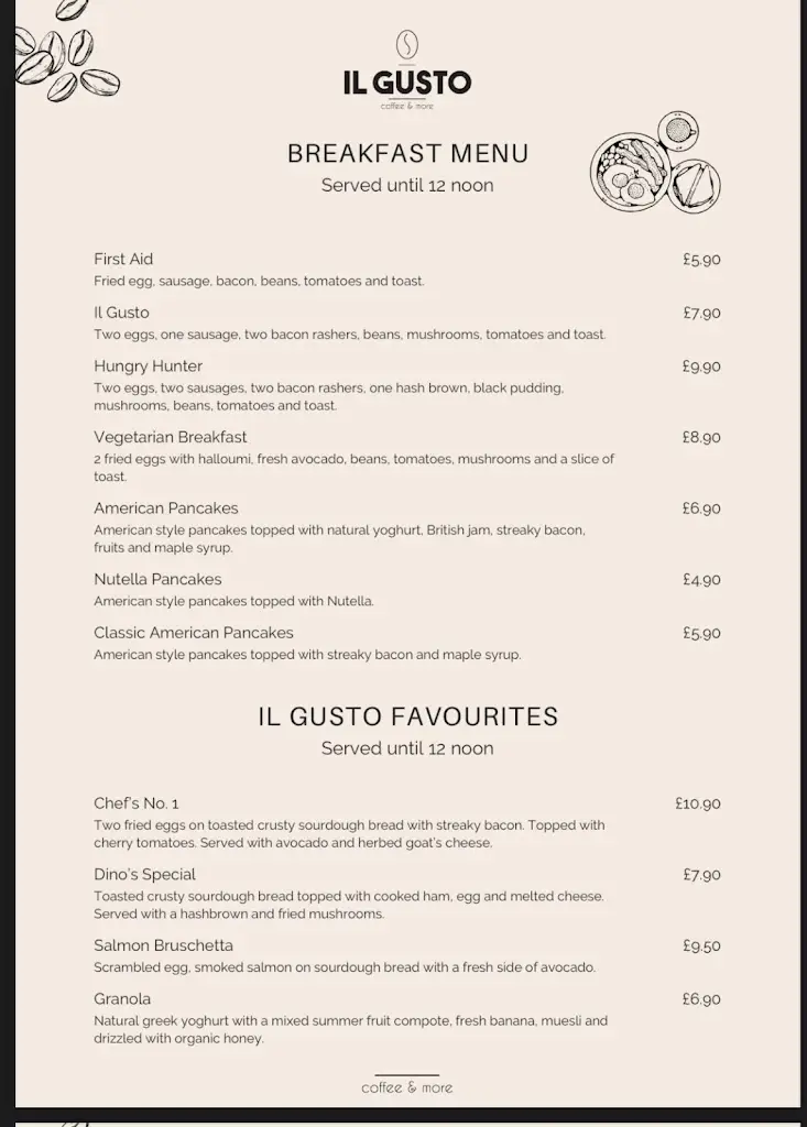 Menu_Il Gusto_Chapel Saint Leonards_image_2