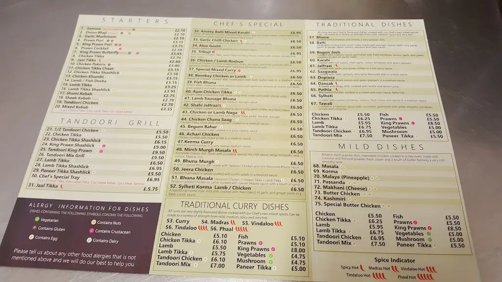 Menu_Anstey Balti House_Anstey_image_4