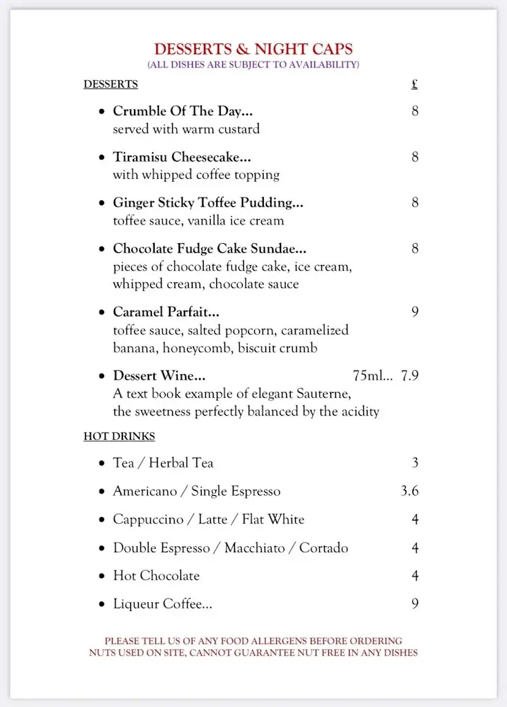 Menu_The Heifer_Catterick_image_4