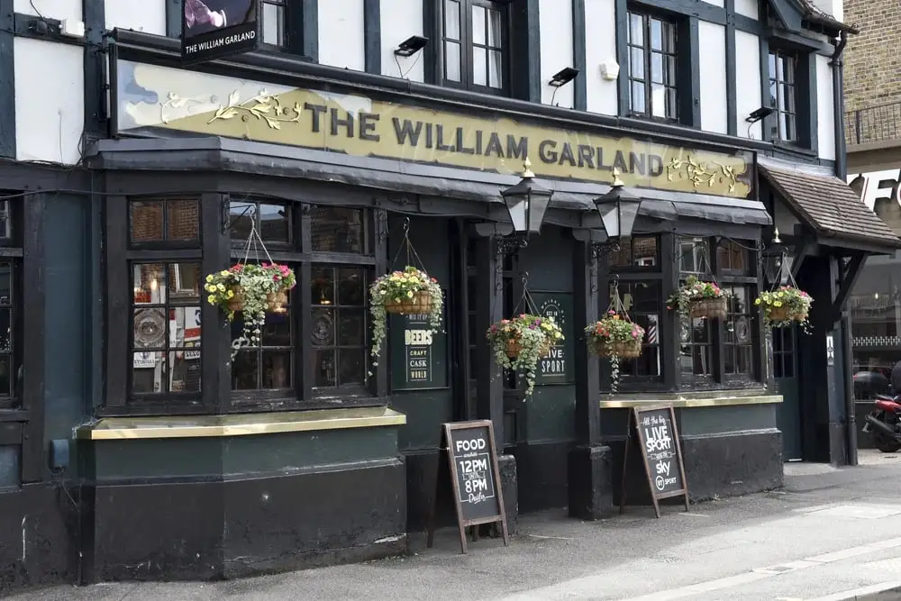 The William Garland restaurant in Caterham