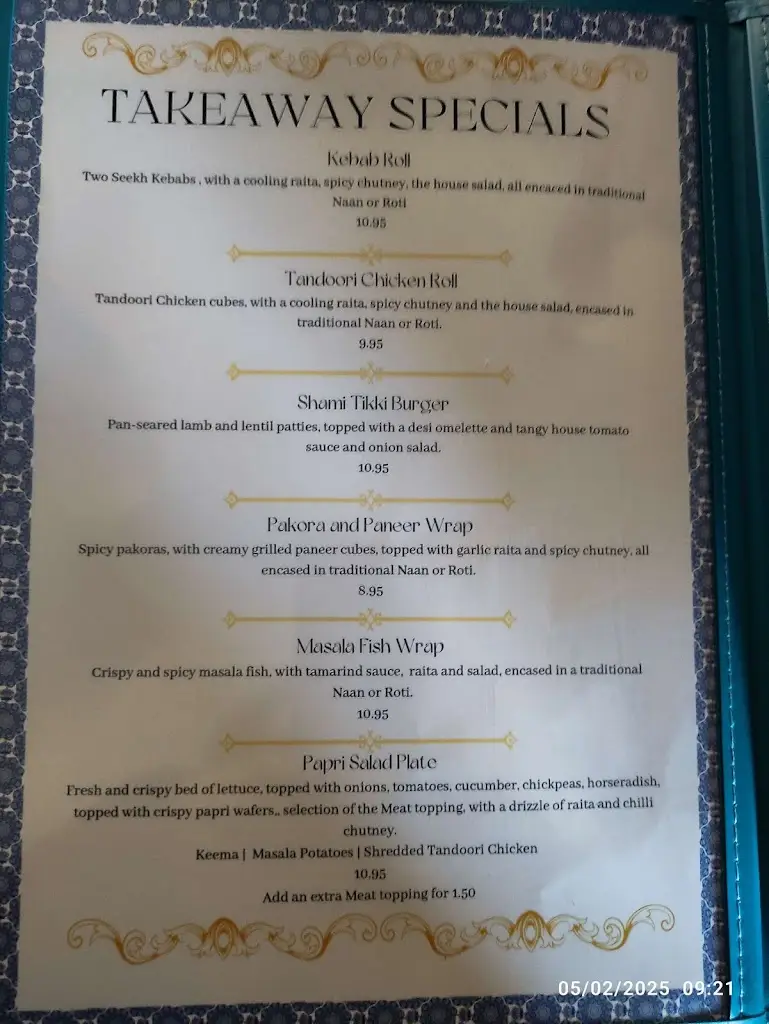 Menu_Silk Road Restaurant - Caterham_Caterham_image_3