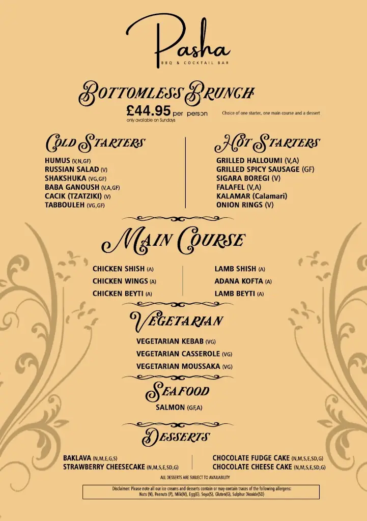 Menu_Pasha BBQ and Cocktail Bar_Caterham_image_1