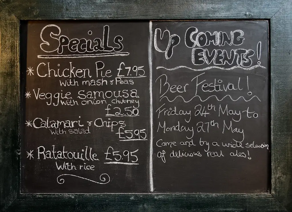 Menu_The King & Queen, Caterham on the Hill_Caterham_image_3