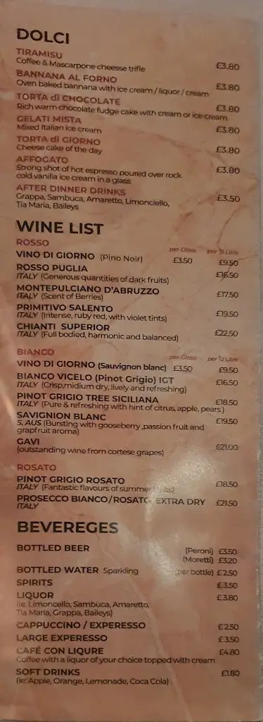 Menu_Coco Ristorante & Pizzeria_Chapel en le Frith_image_3