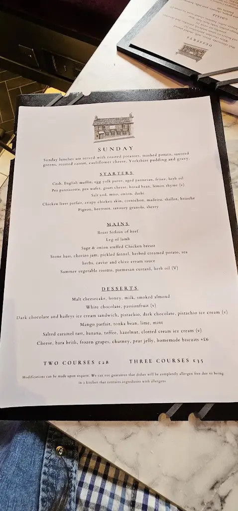 Menu_Deacons Bank_Chapel en le Frith_imagen_4